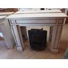CAMINI IN MARMO BIANCO CARRARA STILE IMPERO EPOCA 800