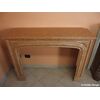 CAMINETTO IN MARMO ROSSO VERONA Dimensioni: cm L140xP41xH115