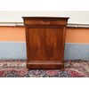 PICCOLA CREDENZA CAPPUCCINO IN PIUMA DI NOCE CARLO X FRANCIA cm L97xP47xH121