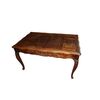 Tavolo francese provenzale in rovere allungabile del 1800