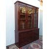 LIBRERIA A TRE PORTE IN MOGANO EPOCA 800 FRANCIA RESTAURATA Cm L203xP55x H 260