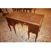 Scrivania Francese Stile Transizione Intarsiata e con piano in Pelle XIX secolo