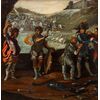 Francesco Montelatici detto Cecco Bravo (Firenze, 15 novembre 1601 – Innsbruck, dicembre 1661), attr., Vestizione di un cavaliere prima della battaglia