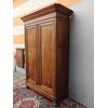 ARMADIO LUIGI FILIPPO IN NOCE A DUE PORTE EPOCA FINE 800 cm L 138xP54xH237