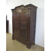 ARMADIO CENTINATO PIEMONTESE LUIGI XVI A DUE PORTE IN NOCE EPOCA 800 Dimensioni cm L153xP56xH220
