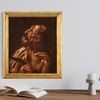 Religious oil painting on canvas of Saint Bartholomew from the 17th century