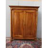 PICCOLO ARMADIO IN NOCE A DUE PORTE STILE IMPERO FRANCIA EPOCA 800 cm L146xP53xH195