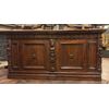  ARM228 - Credenza in noce, epoca '500/'600, misure cm L 240 x P 81 x H 118 