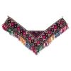 Antico ricamo Afghan in seta - B/275 -