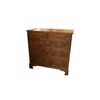Comoncino stile Tudor scozzese del 1800 riccamente intagliato 