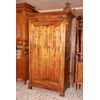 Armadio Stipo francese ad 1 porta stile Luigi Filippo in legno di noce 1800