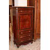 Secretaire Francese stile Luigi Filippo del 1800 in radica di Maples