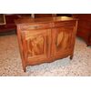 Credenza 2 porte francese in legno di noce stile Provenzale con motivo di intaglio XIX secolo