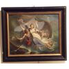 Olio su tela raffigurante scena mitologica del 1800