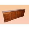 Credenza servante inglese stile Vittoriano del 1800 in legno di mogano 2 metri e 80 4 ante
