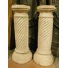 DARS658 - Coppia di colonne in cotto, epoca '800. Misurano diametro cm 30 x H 77