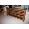 Piattaia Etagere Bassa Francese del 1800 Stile Provenzale