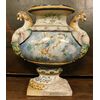  DARS659 - Vaso in ceramica con angioletti, misure cm L 52 x H 53 x P 28  