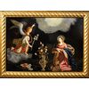 "Annunciazione"  Olio su lastra di ardesia