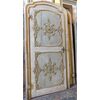 PTS881 - N. 2 Porte laccate con telaio, epoca '700, luce cm L 108 x H 260