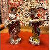Coppia di figure in porcellana Meissen 