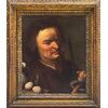 Ritratto di uomo - Dipinto su tela di Pittore Fiammingo del XVII Secolo 