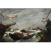Pittore francese (fine XIX sec.) - Mare in tempesta.