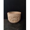 Esclusivo mortaio veneziano - 4 Rep. Marinare - Diametro 24 cm - Marmo Botticino
