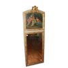 Specchiera Caminiera francese Del 1800 con Dipinto Scena Galante