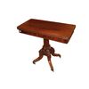 Tavolino da Gioco Francese Metà 1800 Stile Carlo X in Mogano