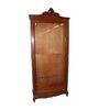 Vetrinetta Cristalliera Francese stile Luigi Filippo di fine 1800 in Legno di Noce