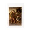 Scuola tedesca XVI secolo - Ercole e Cupido - Olio su tavola