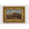 Accampamento: Scuola Est Europea (G. Prucha), Olio su Tela 56x35 cm fine 1800