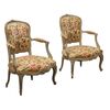 Coppia di Poltroncine laccate in Stile