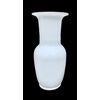 Vaso in vetro  lattimo serie :opalini.Venini,Murano.
