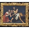 Maestoso dipinto del 700 Isacco benedice Giacobbe