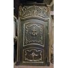 pti534 door frame carved, mis. h 292 cm x larg. 155 cm max