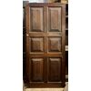 pti542 porta in noce epoca primi '800, mis. cm 94 x 203 cm, spess. cm 3,