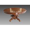 Extending oval table