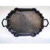 Antique pewter tray