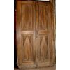 ptci416 door in walnut end &#39;700 mes. H252 cm in width. 136 cm