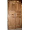 pti526 walnut door, rough, mis. h 247 cm x 120 cm width.