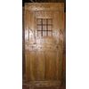 ptir355 in poplar door with window, mis. h cm x 204 cm89, thick. 5 cm
