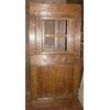 ptir356 larch door with window, mis. h 185 cm x width. 88 cm