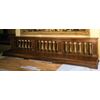 BALUSTRADE IN WALNUT