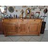 Credenza in noce H 100 200x58
