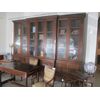 Large bookcase with six doors