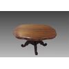 Extendable table in mahogany