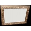 Rectangular mirror.
