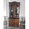 Library two walnut and burr walnut doors